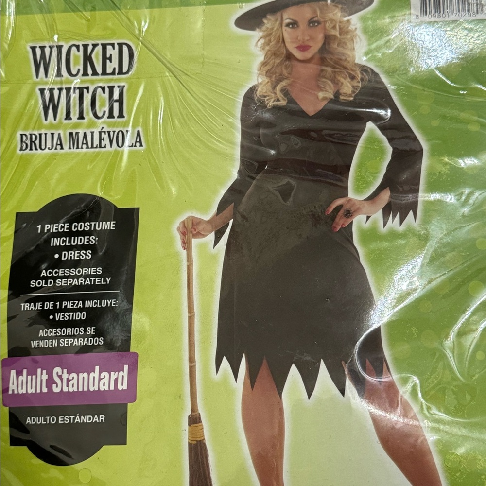 Halloween Adult Costume, Wicked Witch